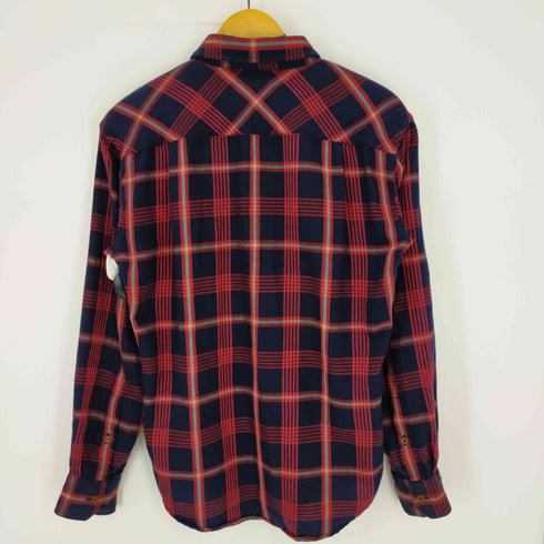 ヴィヴィアンウエストウッドマン Vivienne Westwood MAN オーブ刺繍 L/S ボックスチェックシャツ ライトネル メンズ DE:44