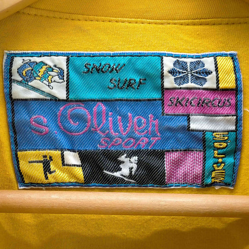 S.OLIVER SPORT リバーシブル ハーフジップ 総柄 ジャケット メンズ