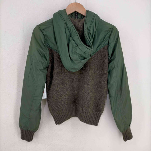 ディーゼル DIESEL ニット切替 フーデッドジャケット メンズ import:XS