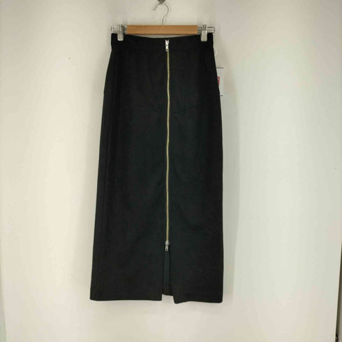 ジーナシス JEANASIS フェイクスエード ジップスカート レディース JPN:M