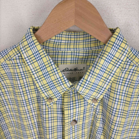 エディーバウアー Eddie Bauer 90s-00S 白タグ ボタンダウンチェックシャツ メンズ JPN:XL
