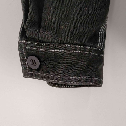 SCOOP 80-90S バックプリント 裏地総柄 コットン ジャケット メンズ import:M