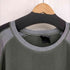 バンズ VANS 切替ワッフルサーマルTシャツ メンズ import:S
