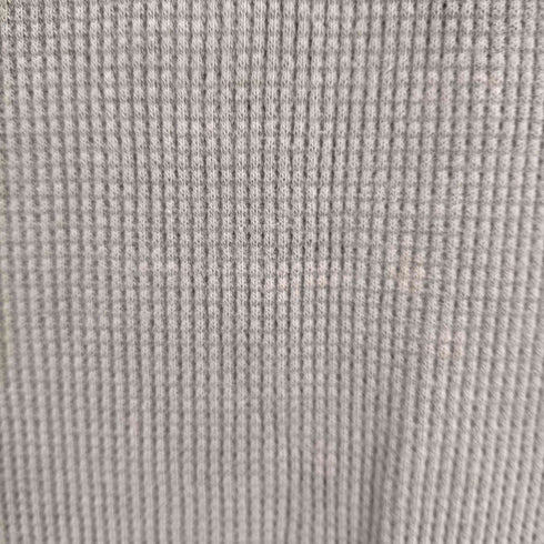 バンズ VANS 切替ワッフルサーマルTシャツ メンズ import:S