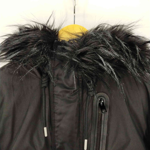 ディーゼル DIESEL W-BURKISK ファー 中綿 ボンバージャケット N-2B フライト ジャケット ショート丈 メンズ import:S