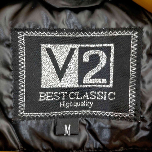V2 BEST CLASSIC イタリア製 刺繍 スタッズ ジップアップブルゾン Y2K レディース JPN:M