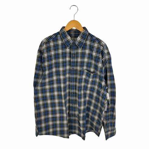 エディーバウアー Eddie Bauer 90s-00S 白タグ ボタンダウンチェックシャツ メンズ JPN:L