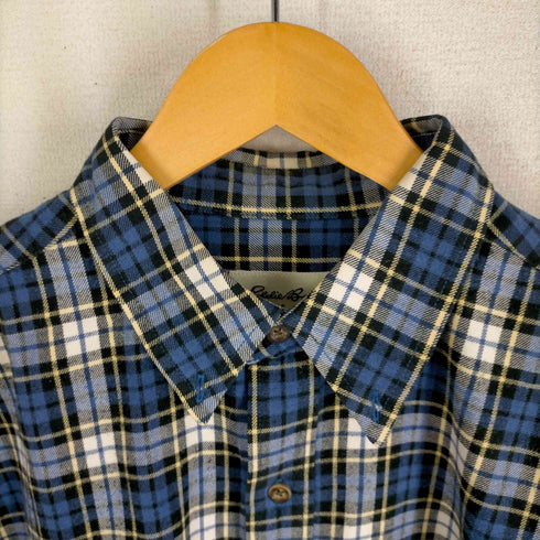エディーバウアー Eddie Bauer 90s-00S 白タグ ボタンダウンチェックシャツ メンズ JPN:L