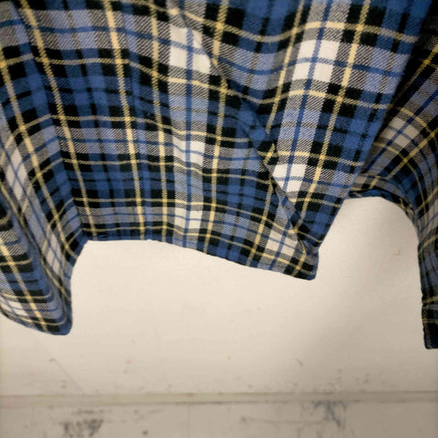 エディーバウアー Eddie Bauer 90s-00S 白タグ ボタンダウンチェックシャツ メンズ JPN:L