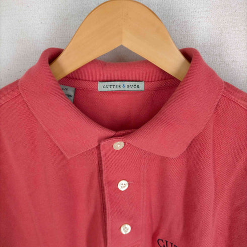 カッター&バック CUTTER&BUCK 90s ロゴ刺繍鹿の子ポロシャツ メンズ JPN:L