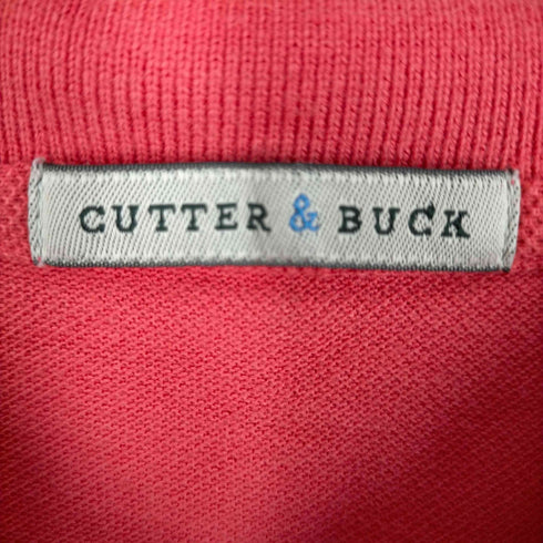 カッター&バック CUTTER&BUCK 90s ロゴ刺繍鹿の子ポロシャツ メンズ JPN:L