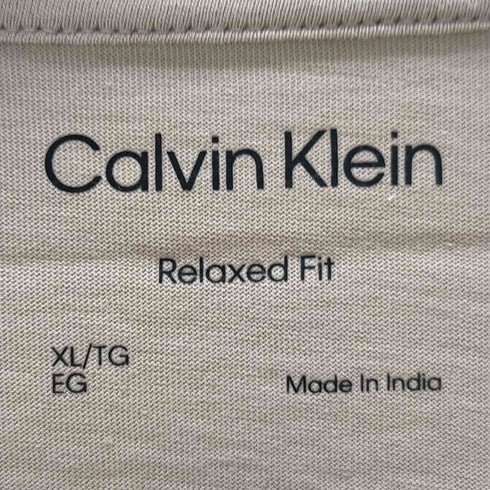 カルバンクライン CALVIN KLEIN クルーネック Tシャツ メンズ JPN:XL