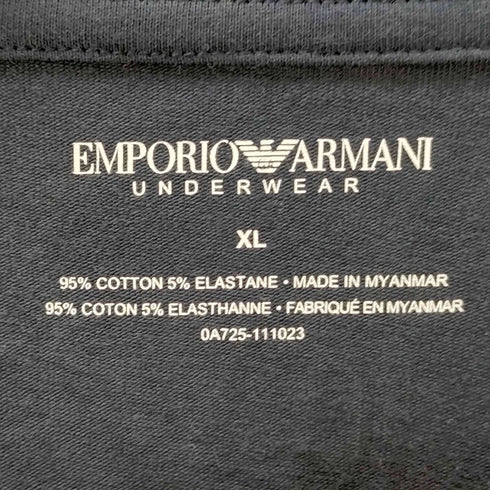 エンポリオアルマーニ EMPORIO ARMANI ワンポイントロゴカットソー メンズ JPN:XL