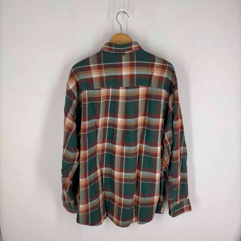 エディーバウアー Eddie Bauer 90s-00S 白タグ 2Pチェックシャツ メンズ JPN:L