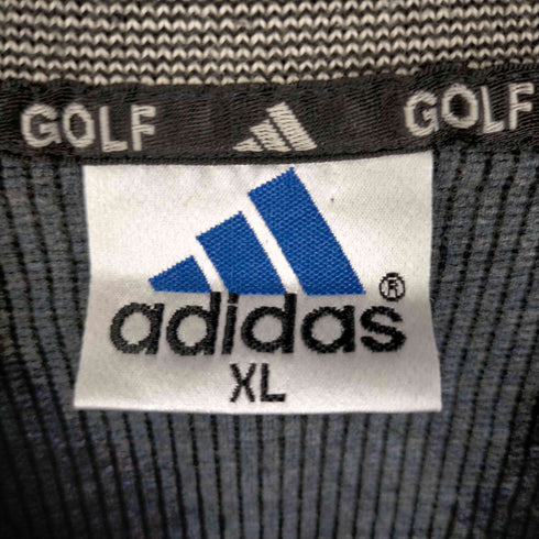 アディダス adidas 90s 万国旗タグ ストライプポロシャツ メンズ JPN:XL