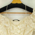 ザラ ZARA Embroidered Lace Top レディース XS