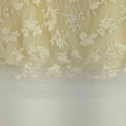 ザラ ZARA Embroidered Lace Top レディース XS