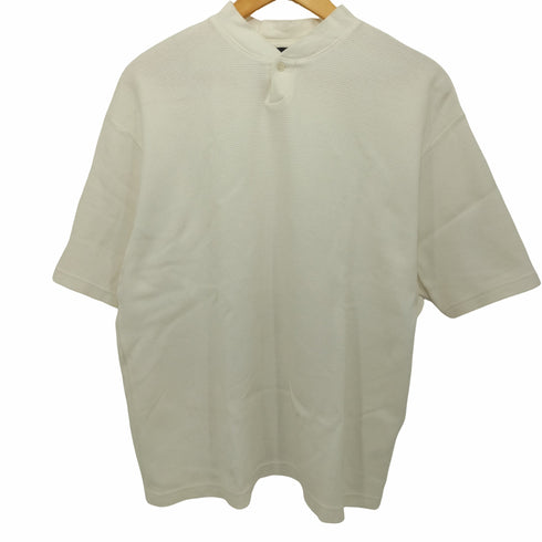 SADE 2021SS 1Bワッフルヘンリーネック サーマルカットソー メンズ JPN:1