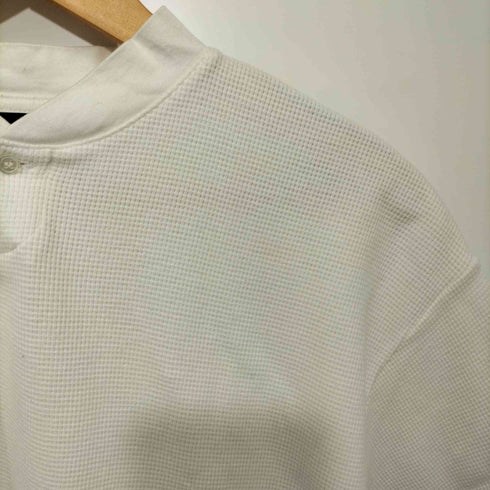 SADE 2021SS 1Bワッフルヘンリーネック サーマルカットソー メンズ JPN:1