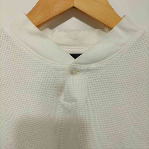 SADE 2021SS 1Bワッフルヘンリーネック サーマルカットソー メンズ JPN:1