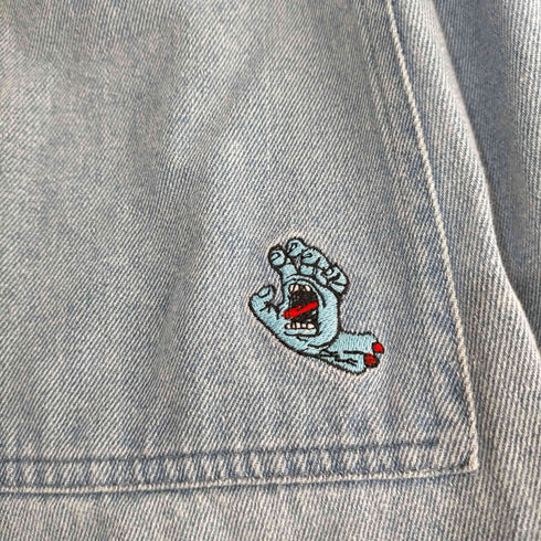 サンタクルズ SANTA CRUZ 別注 SK8 スケーターパンツ メンズ JPN:L