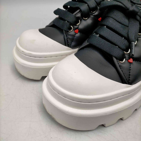 チャールズキース CHARLES & KEITH 24SS Dahlia Heart Print Chunky Sneakers ハートプリントチャンキースニーカー レディース JPN:23