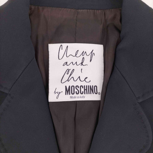 モスキーノ cherry and chic by moschino イタリア製 4B テーラードジャケット レディース 40