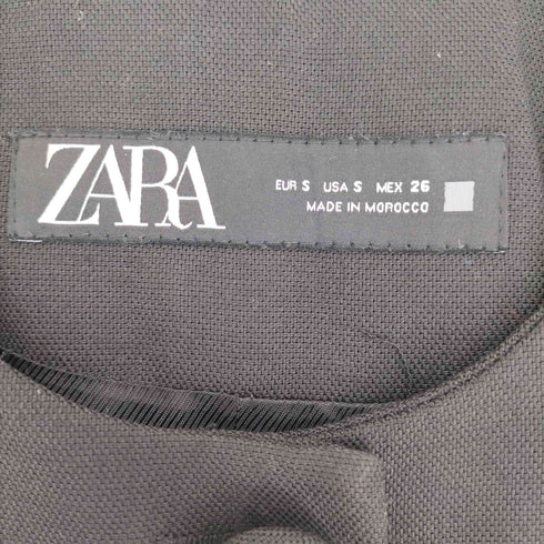 ザラ ZARA SHORT BEADED BLAZER レディース import:S
