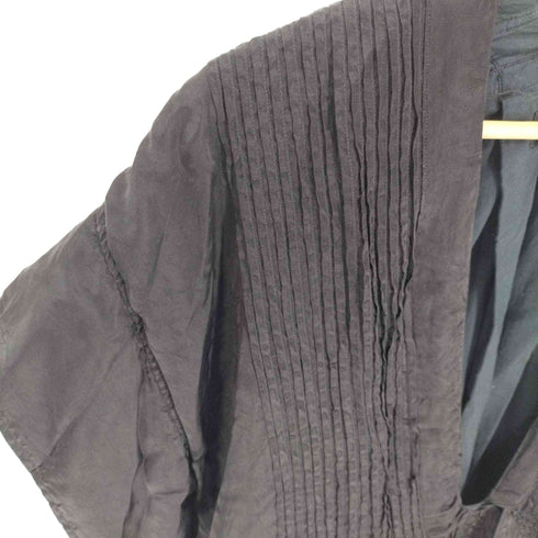 ズッカ ZUCCa 09SS ピンタック サテン ドレス ワンピース レディース JPN:M