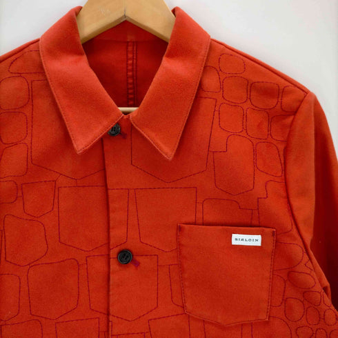 サーロイン SIRLOIN crocket 刺繍 シャツジャケット レディース 38