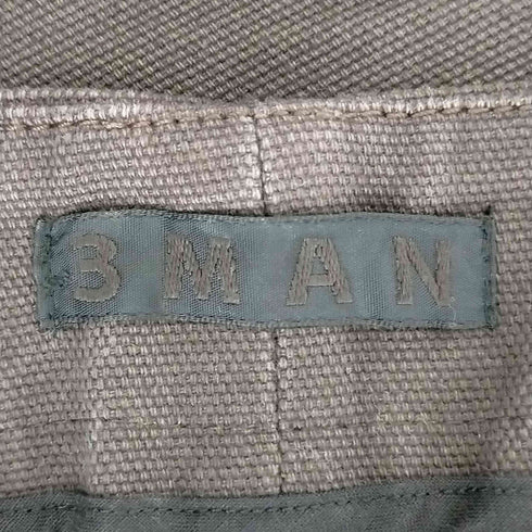 3MAN ダックワークパンツ メンズ S/M