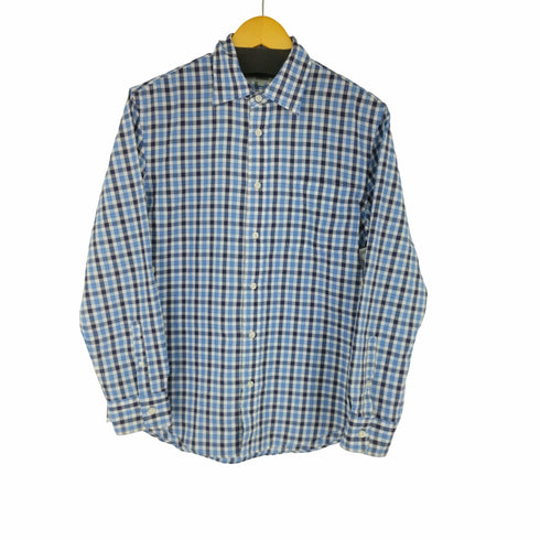カンサイ KANSAI シアサッカー L/S チェックシャツ メンズ JPN:M