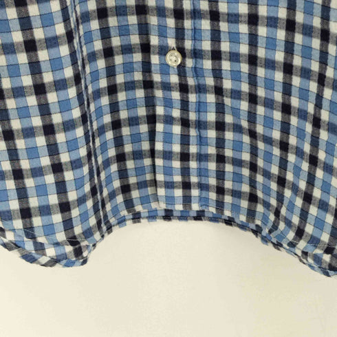 カンサイ KANSAI シアサッカー L/S チェックシャツ メンズ JPN:M