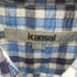 カンサイ KANSAI シアサッカー L/S チェックシャツ メンズ JPN:M