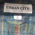 URBAN CITY チェックハリントンジャケット メンズ import:L