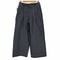 マイビューティフルランドレット my beautiful land let rigid denim tuck wide pants メンズ JPN:0