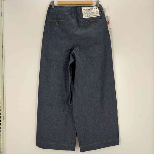 マイビューティフルランドレット my beautiful land let rigid denim tuck wide pants メンズ JPN:0