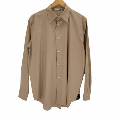 オーラリー AURALEE WASHED FINX TWILL SHIRT メンズ JPN:3