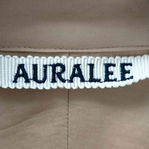 オーラリー AURALEE WASHED FINX TWILL SHIRT メンズ JPN:3