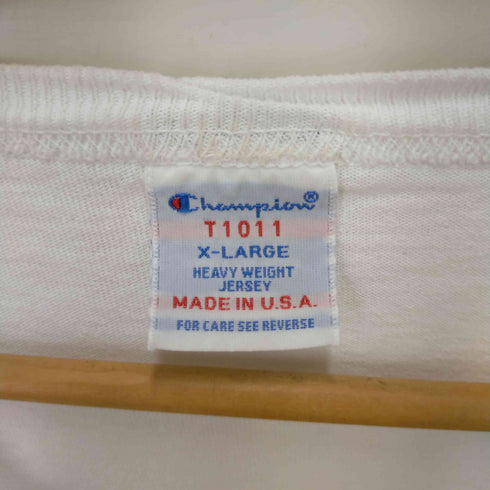 チャンピオン Champion USA製 T1011 クルーネックショートスリーブTシャツ メンズ import:XL