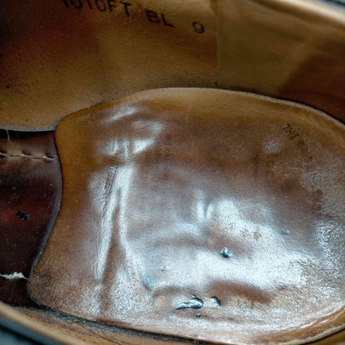 ロッキングシューズ LOCKING SHOES FootMonkey 1010 POSTMAN SHOE 外羽根 プレーントゥ レースアップ シューズ メンズ US:9