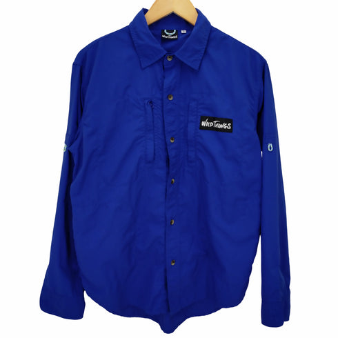 ワイルドシングス WILDTHINGS ナイロンシャツジャケット メンズ import:L
