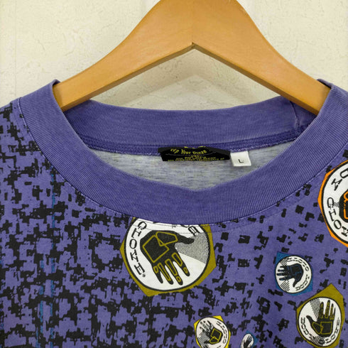 ボディーグローブ BODY GLOVE 90s オールオーバープリント Tシャツ VOODOO メンズ import:L