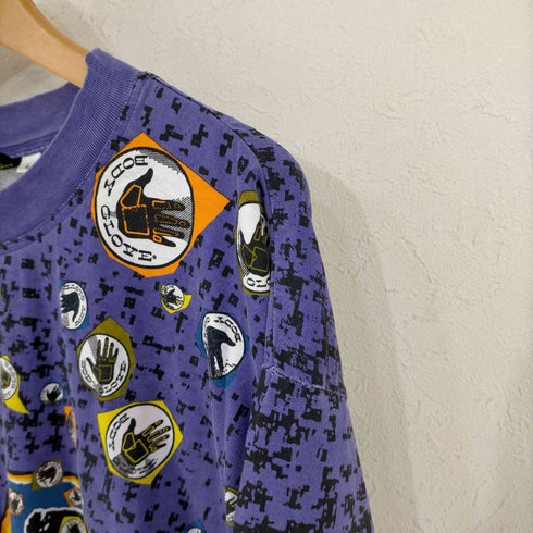 ボディーグローブ BODY GLOVE 90s オールオーバープリント Tシャツ VOODOO メンズ import:L