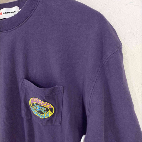 エアウォーク AIRWALK 00s 片ポケロゴ Tシャツ VELOCITY AIRWALK メンズ JPN:M