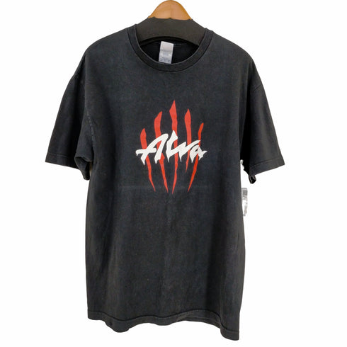 アルスタイルアパレルアクティブウェアー ALSTYLE APPAREL & ACTIVEWEAR 00s フロントラバーロゴTシャツ スケーター メンズ import:L