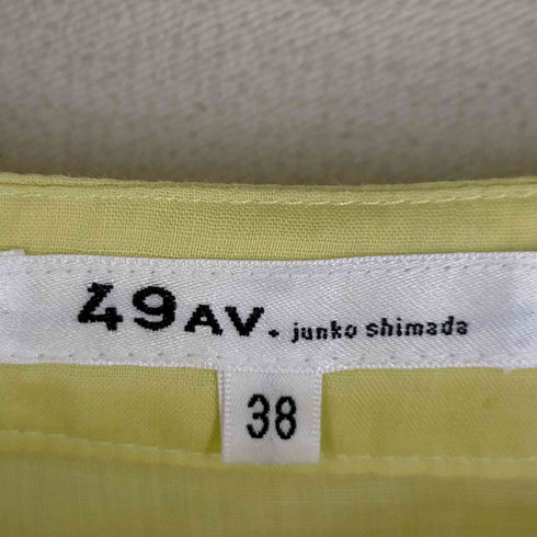フォーティーナインアヴェニュージュンコシマダ 49AV.Junko Shimada リネンシャツブラウス レディース JPN:38