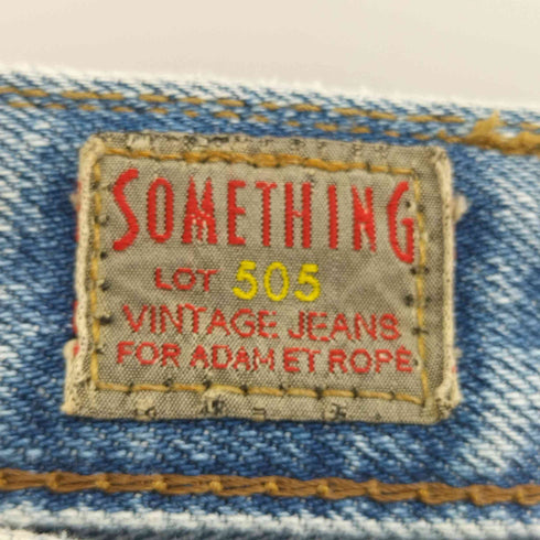 サムシング SOMETHING LOT505 ボタンフライデニムパンツ レディース US:25