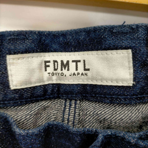 ファンダメンタル FDMTL シンチバック ボタンフライデニムパンツ メンズ 30