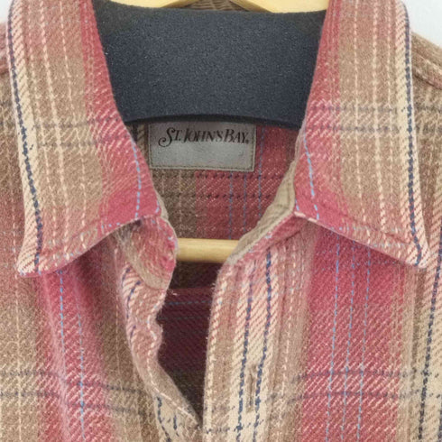セントジョンズベイ ST JOHN'S BAY L/S チェックヘビーネルシャツ メンズ JPN:L